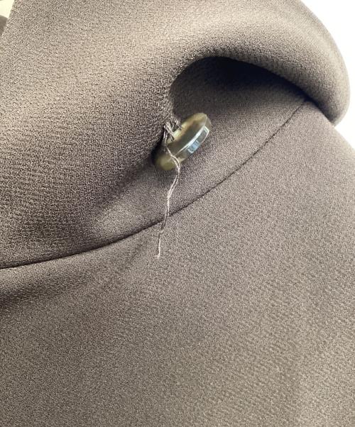 RIM.ARK（リムアーク）RIM.ARK (リムアーク) Stand collar Iline long JK ブラウン サイズ:36の古着・服飾アイテム