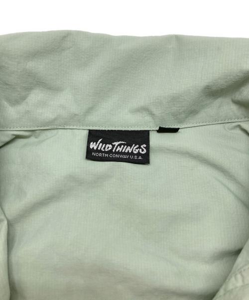 WILD THINGS（ワイルドシングス）WILD THINGS (ワイルドシングス) MONKEY TIME (モンキータイム) シャツジャケット 黄緑 サイズ:SIZE Mの古着・服飾アイテム
