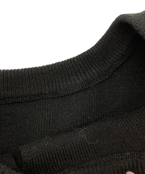CLANE（クラネ）CLANE (クラネ) W FACE HOLE KNIT TOPS ブラック サイズ:2の古着・服飾アイテム