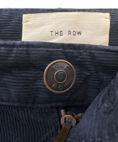THE ROW（ザ ロウ）THE ROW (ザ ロウ) Eglitta コーデュロイストレートパンツ ネイビーの古着・服飾アイテム