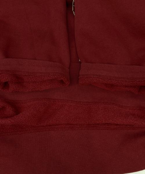 CIOTA（シオタ）CIOTA (シオタ) スビンコットン 裏毛 ショートスリーブ スウェット レッド サイズ:4の古着・服飾アイテム