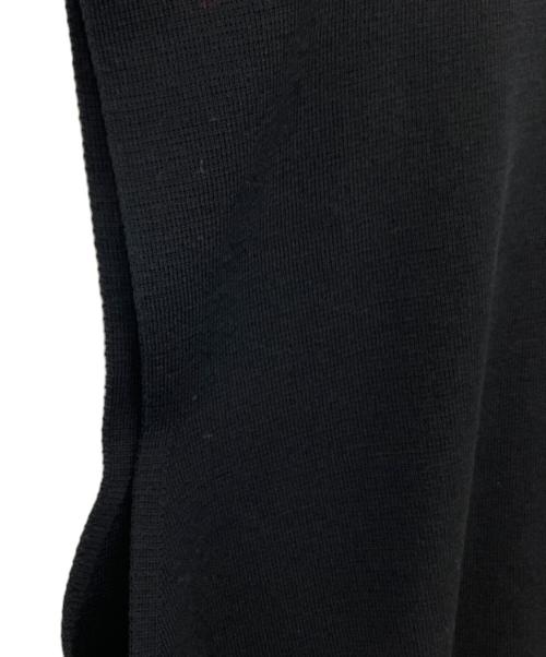 BLAMINK（ブラミンク）BLAMINK (ブラミンク) コットンミラノ14Gハーフジップニット ブラック サイズ:36　の古着・服飾アイテム