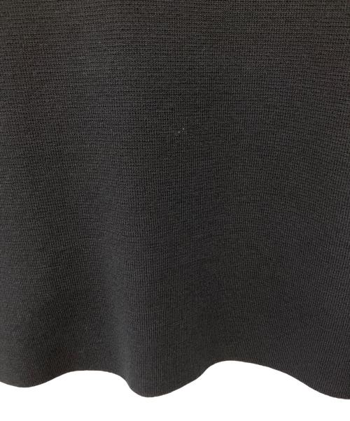 BLAMINK（ブラミンク）BLAMINK (ブラミンク) コットンミラノ14Gハーフジップニット ブラック サイズ:36　の古着・服飾アイテム