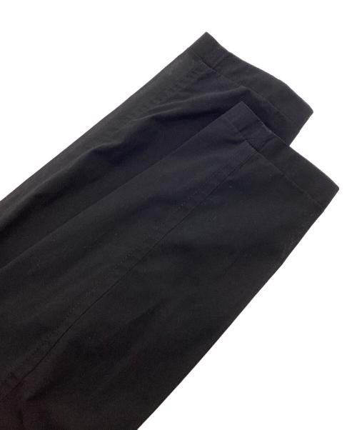 LANVIN（ランバン）LANVIN (ライバン) シアー切替シャツジャケット ブルー×ブラック サイズ:44の古着・服飾アイテム