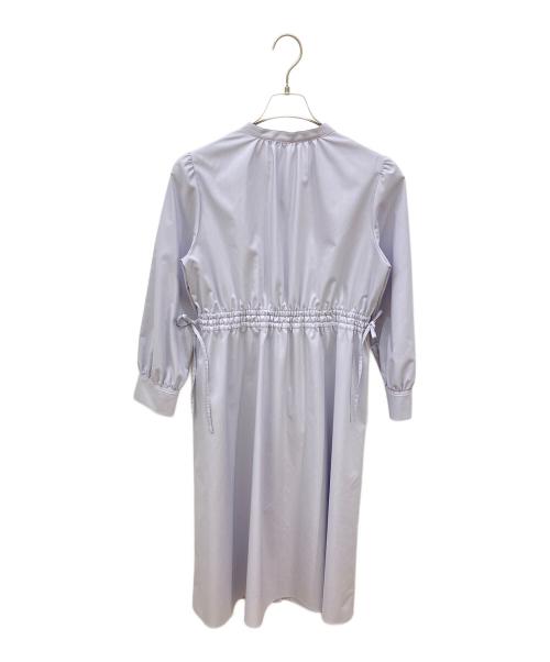 NOLLEY'S（ノーリーズ）NOLLEY'S (ノーリース) シャツワンピース ラベンダー サイズ:36 未使用品の古着・服飾アイテム