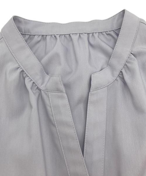 NOLLEY'S（ノーリーズ）NOLLEY'S (ノーリース) シャツワンピース ラベンダー サイズ:36 未使用品の古着・服飾アイテム