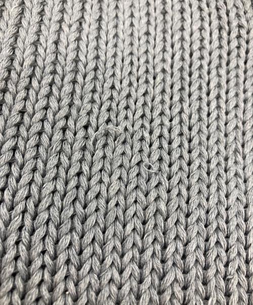 45R（フォーティファイブ・アール）45R (フォーティファイブ・アール) コットンニットジャケット グレー サイズ:2の古着・服飾アイテム