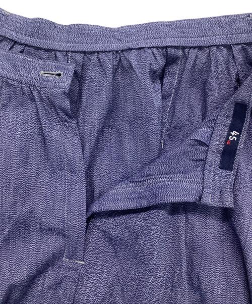 45R（フォーティファイブ・アール）45R (フォーティファイブ・アール) ギャザースカート ネイビー サイズ:3の古着・服飾アイテム