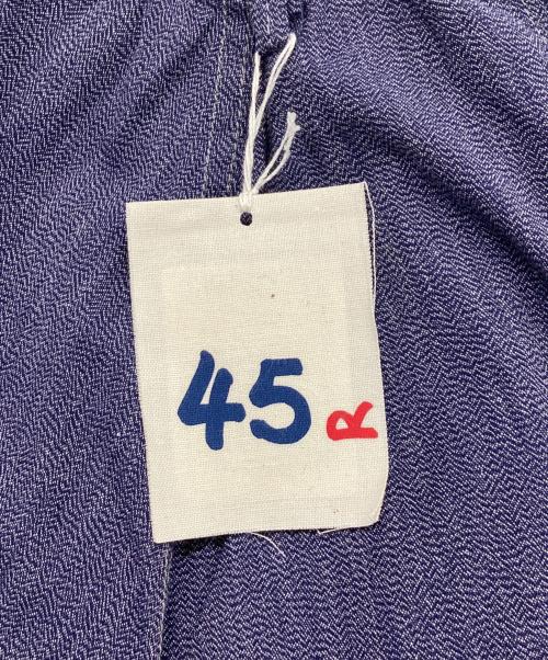 45R（フォーティファイブ・アール）45R (フォーティファイブ・アール) ギャザースカート ネイビー サイズ:3の古着・服飾アイテム