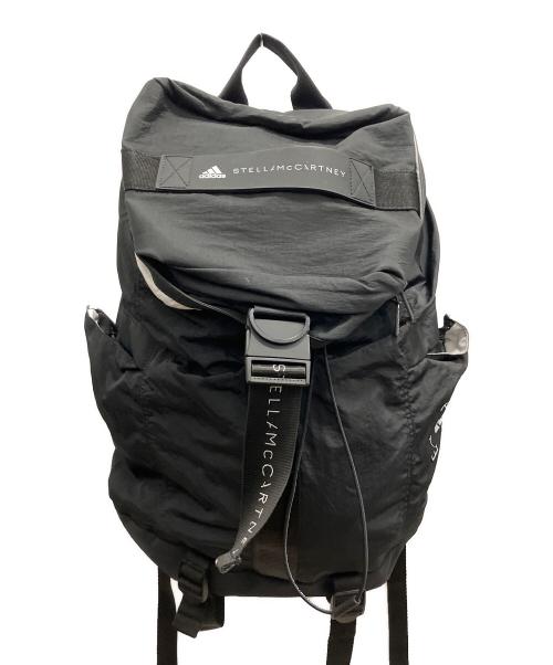 adidas by stella McCartney（アディダス バイ ステラマッカートニー）adidas by stella McCartney (アディダス バイ ステラマッカートニー) ステラマッカートニー コラボ バックパック  ブラックの古着・服飾アイテム