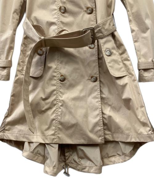 MONCLER（モンクレール）MONCLER (モンクレール) トレンチコート ベージュ サイズ:1の古着・服飾アイテム
