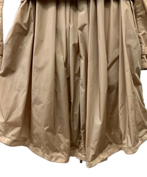 MONCLER（モンクレール）MONCLER (モンクレール) トレンチコート ベージュ サイズ:1の古着・服飾アイテム