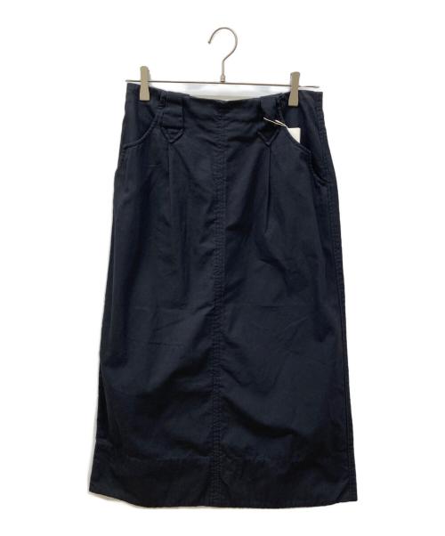 BEAMS BOY（ビームスボーイ）BEAMS BOY (ビームスボーイ) チノ タイト スカート ブラック サイズ:1 未使用品の古着・服飾アイテム