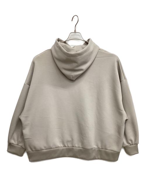 MAISON SPECIAL（メゾンスペシャル）MAISON SPECIAL (メゾンスペシャル) プルオーバースウェットパーカー グレージュの古着・服飾アイテム