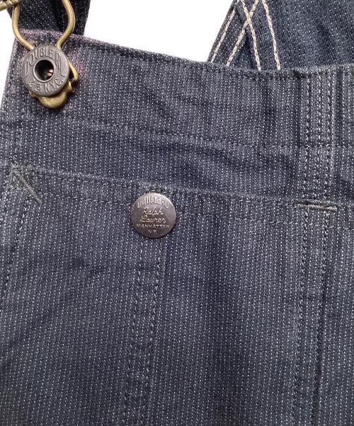 RRL（ダブルアールエル）RRL (ダブルアールエル) オールUSED加工オーバーオール ブラック サイズ:ＸＳの古着・服飾アイテム