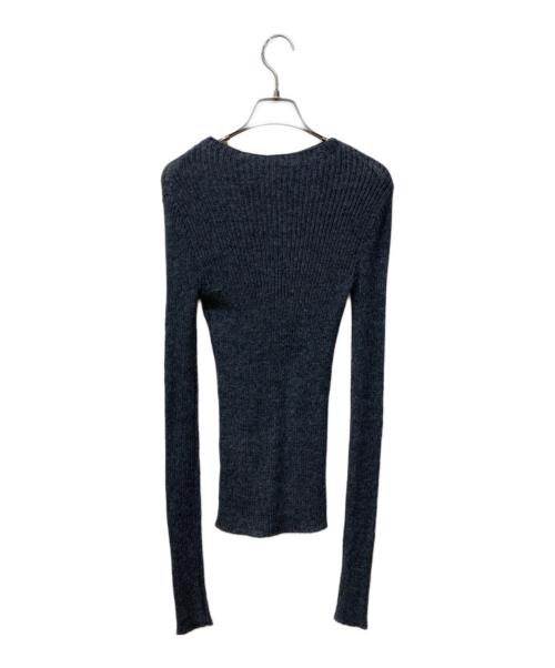 TODAYFUL（トゥデイフル）TODAYFUL (トゥデイフル) Boatneck Rib Knit グレー サイズ:FREEの古着・服飾アイテム