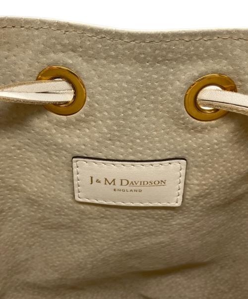 J&M DAVIDSON（ジェイ＆エム デヴィッドソン）J&M DAVIDSON (ジェイ＆エム デヴィッドソン) フリンジショルダーバッグ ホワイトの古着・服飾アイテム