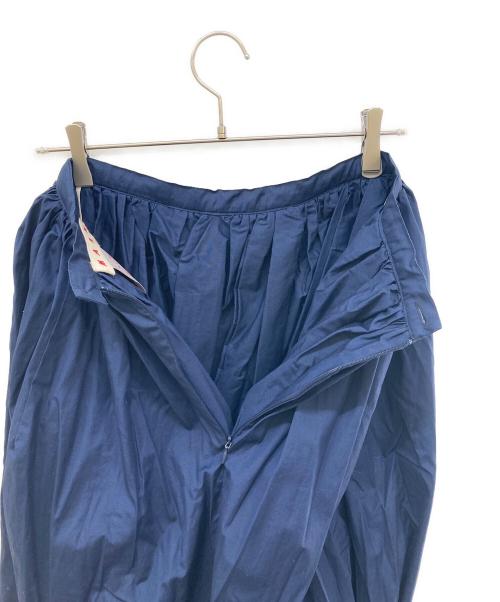 MARNI（マルニ）MARNI (マルニ) バルーンスカート ネイビー サイズ:40の古着・服飾アイテム