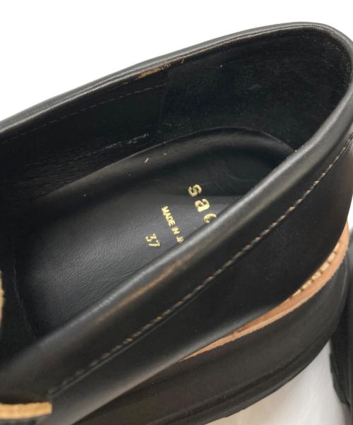 sacai（サカイ）sacai (サカイ) Loafers ブラック サイズ:37の古着・服飾アイテム