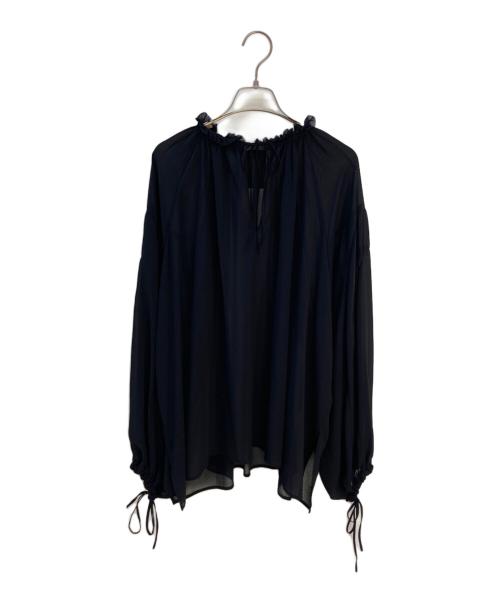 AP STUDIO（エーピーストゥディオ）AP STUDIO (エーピーストゥディオ) ヨーリューブラウス ブラック サイズ:FREE 未使用品の古着・服飾アイテム