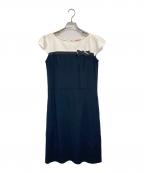 TOCCAトッカ）の古着「RIBBONSTICK ドレス」｜ネイビー