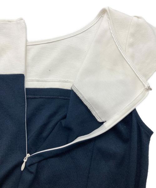 TOCCA（トッカ）TOCCA (トッカ) RIBBONSTICK ドレス ネイビー サイズ:4の古着・服飾アイテム