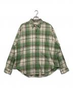 THE SHINZONEザ シンゾーン）の古着「CHECK DADDY SHIRT」｜グリーン