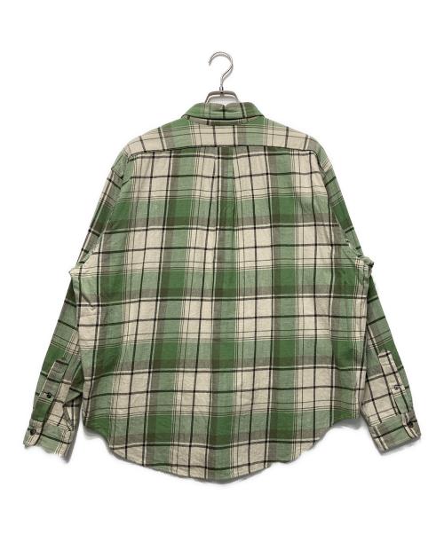 THE SHINZONE（ザ シンゾーン）THE SHINZONE (ザ シンゾーン) CHECK DADDY SHIRT グリーン サイズ:RSの古着・服飾アイテム