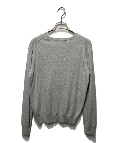 MADISON BLUE（マディソンブルー）MADISON BLUE (マディソンブルー) CREW NECK L/S MB LOGO グレー サイズ:Ｓの古着・服飾アイテム