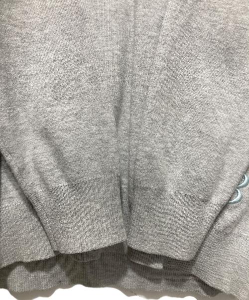 MADISON BLUE（マディソンブルー）MADISON BLUE (マディソンブルー) CREW NECK L/S MB LOGO グレー サイズ:Ｓの古着・服飾アイテム