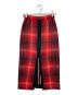 N°21 (ヌメロヴェントゥーロ) チェックタイトスカート レッド サイズ:38：11000円