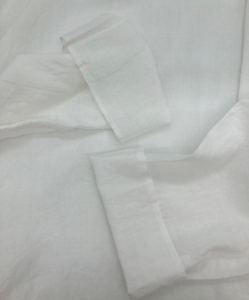 YAECA（ヤエカ）YAECA (ヤエカ) KURTA SHIRT ホワイト サイズ:XSの古着・服飾アイテム