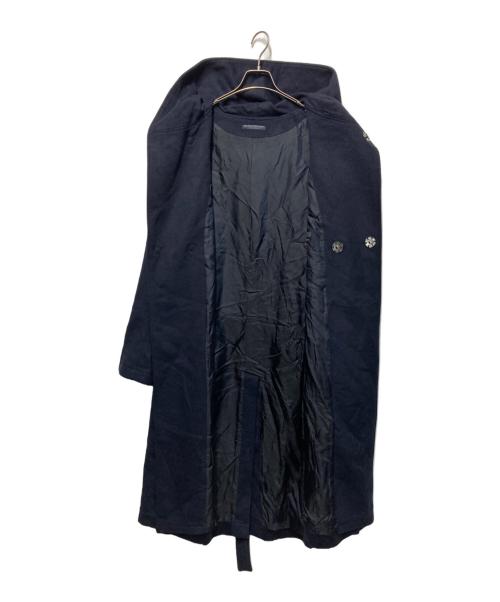REGULATIONYOHJI YAMAMOTO MEN（レギュレーションヨウジヤマモト）REGULATIONYOHJI YAMAMOTO MEN (レギュレーションヨウジヤマモト) W/CAビーバーフードコート ネイビー サイズ:3の古着・服飾アイテム