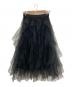 L'appartement（アパルトモン）の古着「Tulle Drape Skirt」｜ブラック