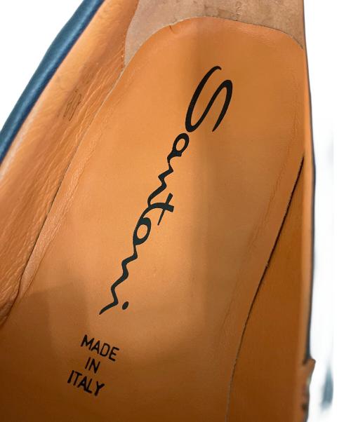 Santoni（サントーニ）Santoni (サントーニ) デッキシューズ ネイビー サイズ:UK9の古着・服飾アイテム