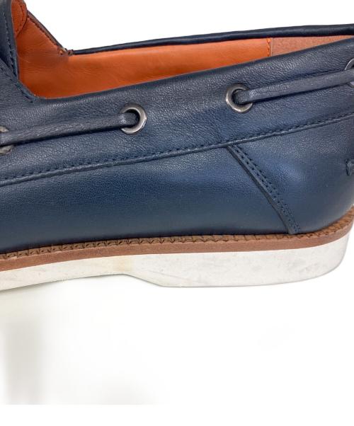 Santoni（サントーニ）Santoni (サントーニ) デッキシューズ ネイビー サイズ:UK9の古着・服飾アイテム