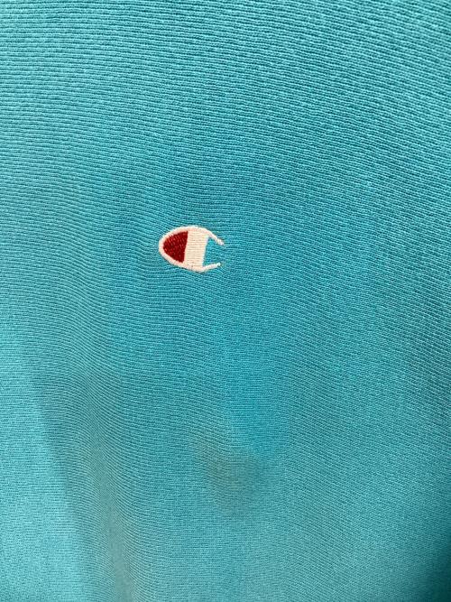Champion REVERSE WEAVE（チャンピオン リバース ウィーブ）Champion REVERSE WEAVE (チャンピオン リバース ウィーブ) クルーネックスウェット ブルー サイズ:Lの古着・服飾アイテム