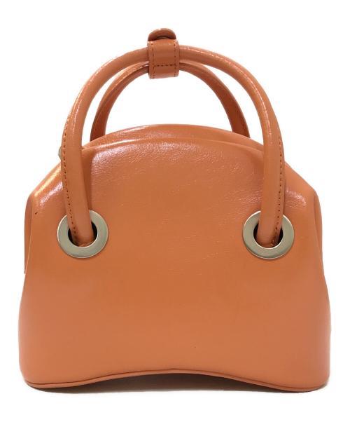 osoi（オソイ）osoi (オソイ) CIRCLE MINI 2WAYバッグ オレンジの古着・服飾アイテム