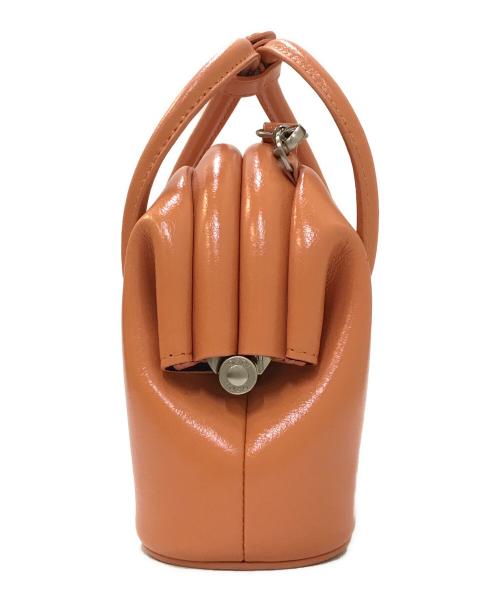 osoi（オソイ）osoi (オソイ) CIRCLE MINI 2WAYバッグ オレンジの古着・服飾アイテム