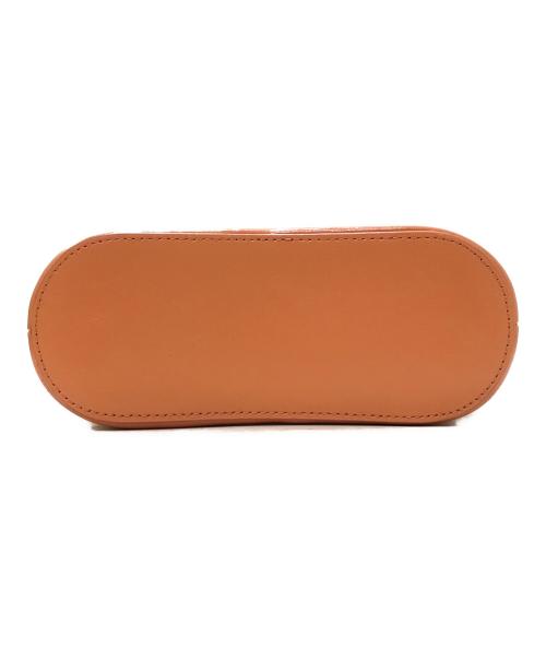 osoi（オソイ）osoi (オソイ) CIRCLE MINI 2WAYバッグ オレンジの古着・服飾アイテム