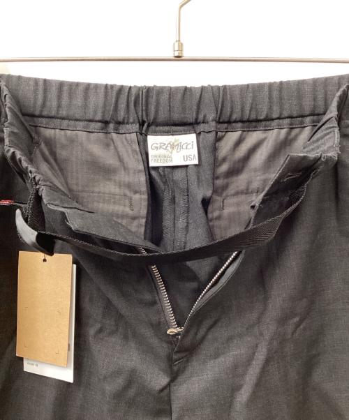 SOPHNET.（ソフネット）SOPHNET. (ソフネット) GRAMICCI (グラミチ) SLIM-FIT EASY SLACKS BY LORO PIANA チャコールグレー サイズ:Mの古着・服飾アイテム