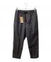 SOPHNET.（ソフネット）の古着「SLIM-FIT EASY SLACKS BY LORO PIANA」｜チャコールグレー