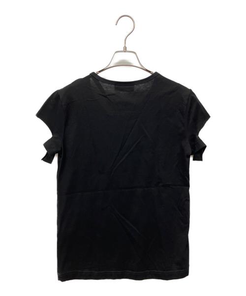 DIESEL（ディーゼル）DIESEL (ディーゼル) カットオフビジューTシャツ ブラック サイズ:Mの古着・服飾アイテム