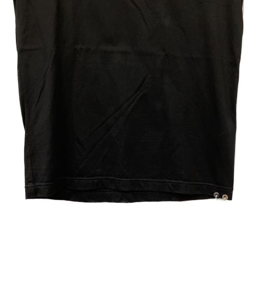 DIESEL（ディーゼル）DIESEL (ディーゼル) カットオフビジューTシャツ ブラック サイズ:Mの古着・服飾アイテム
