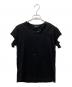 DIESEL（ディーゼル）の古着「カットオフビジューTシャツ」｜ブラック