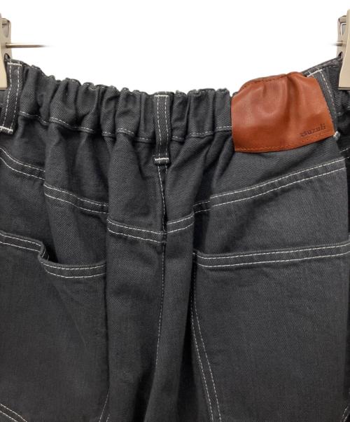 tsuzuli（ツヅリ）tsuzuli (ツヅリ) EZ DENIM 5P PANTS ブラック サイズ:1の古着・服飾アイテム