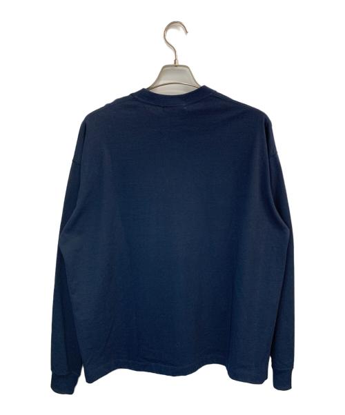 alvana（アルヴァナ）alvana (アルヴァナ) 空紡 L/S TEE SHIRTS ネイビー サイズ:2の古着・服飾アイテム