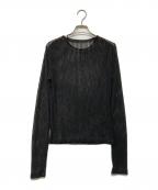 Nobleノーブル）の古着「シアープリーツカットソー」｜ブラック