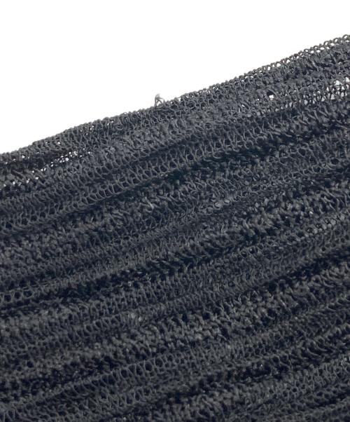 Noble（ノーブル）Noble (ノーブル) シアープリーツカットソー ブラック サイズ:‐の古着・服飾アイテム