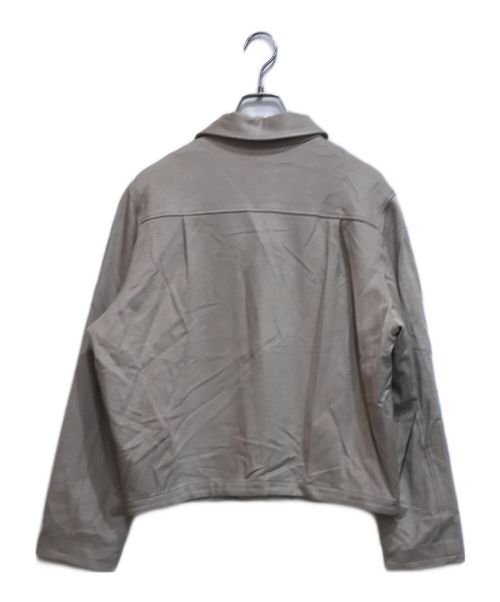 Sise（シセ）Sise (シセ) BALLOON SOUTIEN COLLAR BLOUSON ベージュの古着・服飾アイテム